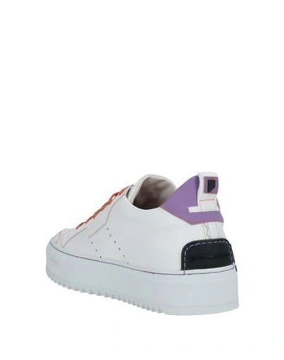 Shop Attimonelli's Sneakers In White