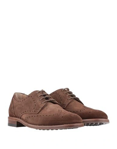 Tod's Lace-up Shoes In Brown
