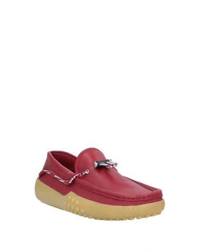 Tod's Loafers In Red