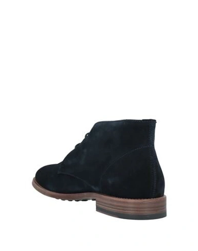 Tod's Ankle Boots In Blue