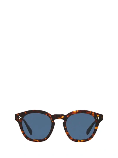 Oliver Peoples Boudreau Tortoiseshell Sunglasses In Dm2