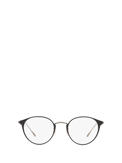 Shop Oliver Peoples Ov1260td Matte Black / Pewter Glasses In 5281