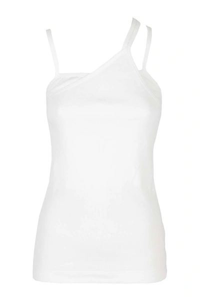 Shop Helmut Lang Top In Bianco