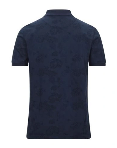 Shop Altea Man Polo Shirt Midnight Blue Size Xxl Cotton