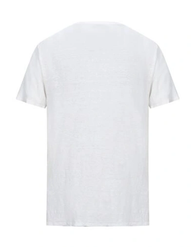 Shop Distretto 12 T-shirts In Ivory
