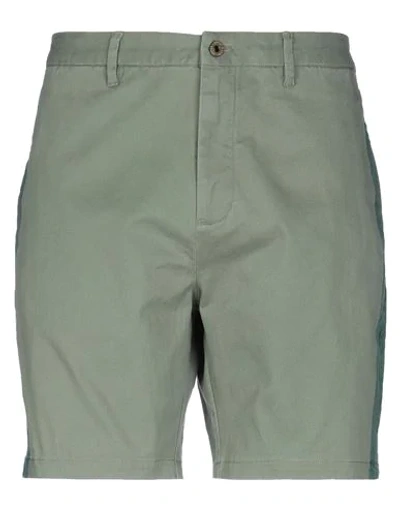 Shop Scotch & Soda Shorts & Bermuda Shorts In Military Green