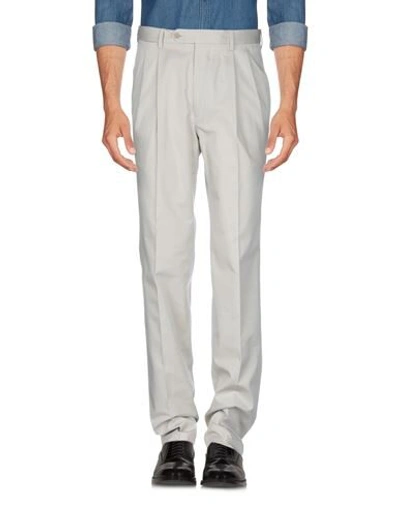 Shop Jasper Reed Casual Pants In Light Grey