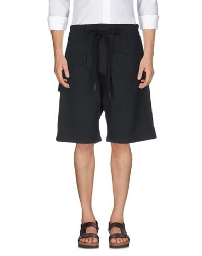 Shop 10sei0otto Shorts & Bermuda In Black