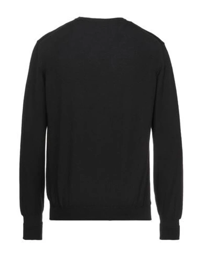 Shop Alpha Massimo Rebecchi Sweaters In Black