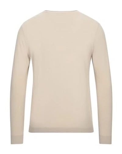 Shop Diktat Man Sweater Beige Size Xxl Cotton