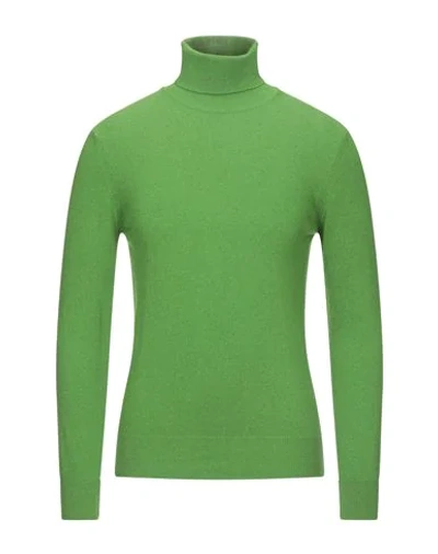 Shop Acquapura Turtlenecks In Green