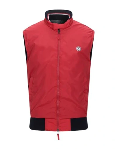 Shop Façonnable Jackets In Red
