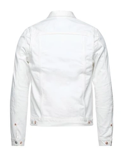 Shop Replay Denim Outerwear In White