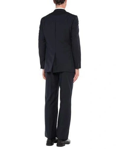 Shop Mauro Grifoni Suits In Dark Blue