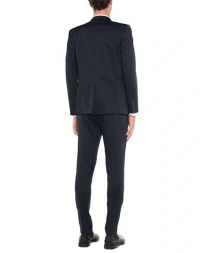 Shop Ago E Filo Suits In Dark Blue