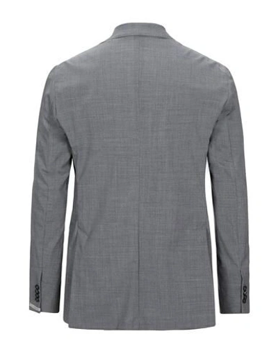 Shop 0909 Fatto In Italia Suit Jackets In Grey