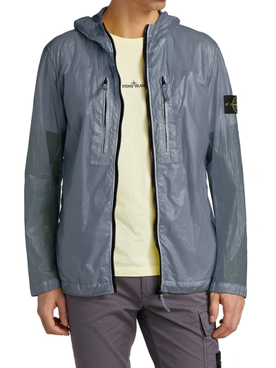 Stone Island Yellow Packable Lucido Tc Jacket In V0031 Lemon Modesens