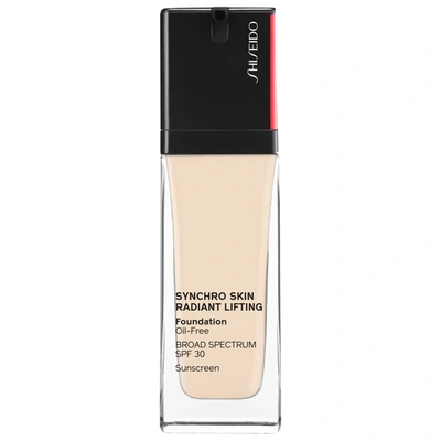 Shop Shiseido Synchro Skin Radiant Lifting Foundation Spf 30 120 Ivory 1.0 oz/ 30 ml