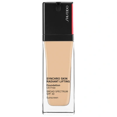Shop Shiseido Synchro Skin Radiant Lifting Foundation Spf 30 210 Birch 1.0 oz/ 30 ml