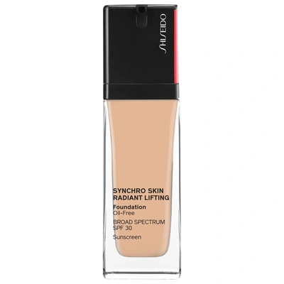 Shop Shiseido Synchro Skin Radiant Lifting Foundation Spf 30 240 Quartz 1.0 oz/ 30 ml
