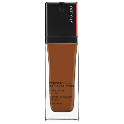 Shop Shiseido Synchro Skin Radiant Lifting Foundation Spf 30 530 Henna 1.0 oz/ 30 ml