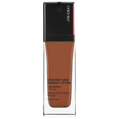 Shop Shiseido Synchro Skin Radiant Lifting Foundation Spf 30 520 Rosewood 1.0 oz/ 30 ml