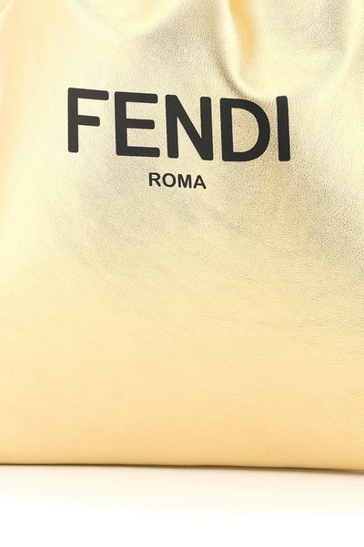 Shop Fendi Roma In Gold