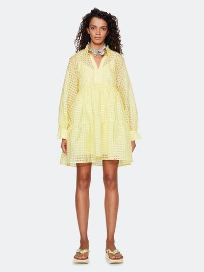 Shop Stine Goya Jasmine Voluminous Mini Dress In Marigold