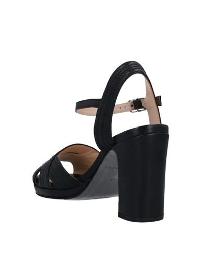 Shop Carmens Woman Sandals Black Size 8 Soft Leather