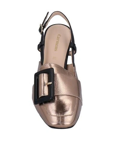 Shop Carmens Pumps In Copper