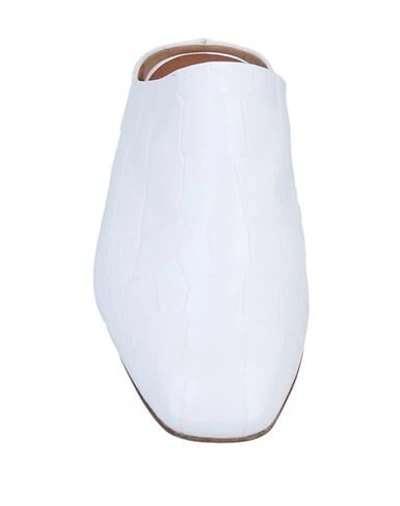 Shop Rejina Pyo Mules And Clogs In White