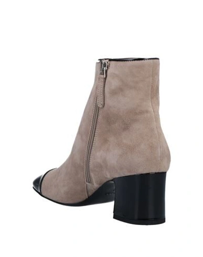 Shop Aand Ankle Boots In Beige