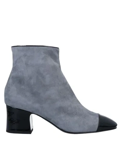 Shop Aand Ankle Boots In Grey