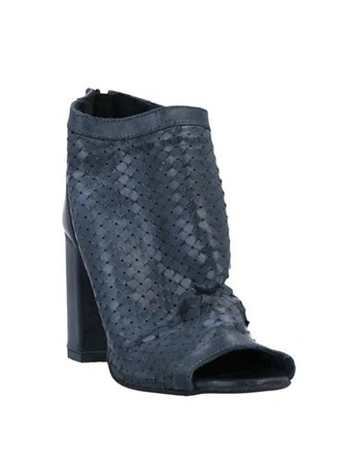 Shop Noa A. Ankle Boots In Slate Blue