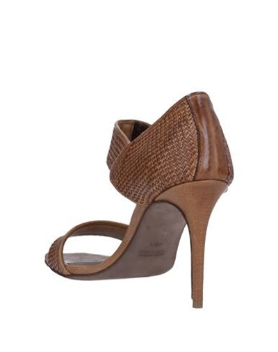 Shop Fauzian Jeunesse Sandals In Camel