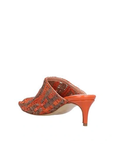 Shop Fauzian Jeunesse Sandals In Orange