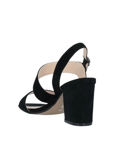 Shop Cafènoir Woman Sandals Black Size 6 Soft Leather