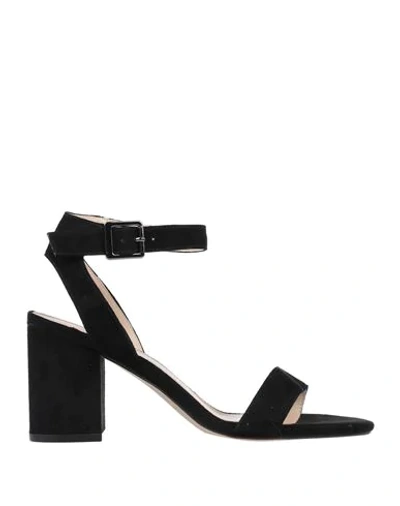 Shop Cafènoir Woman Sandals Black Size 7 Soft Leather