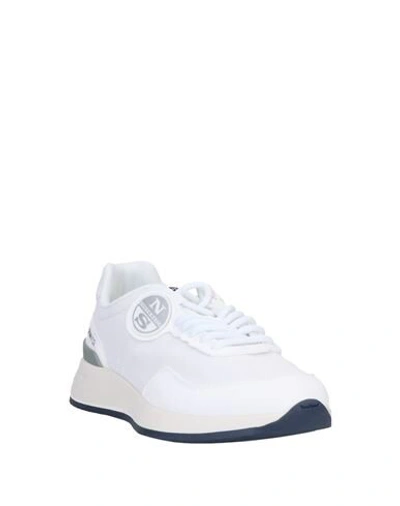 Shop North Sails Woman Sneakers White Size 7.5 Textile Fibers