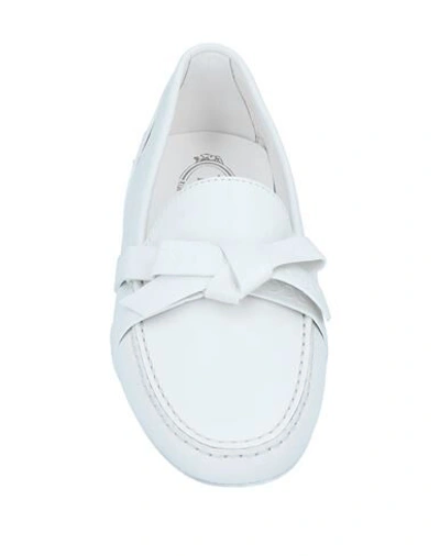 Shop Alessandro Dell'acqua X Tod's Loafers In White