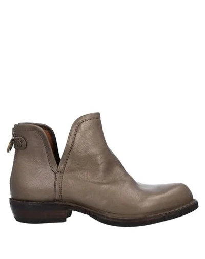 Shop Fiorentini + Baker Ankle Boots In Bronze