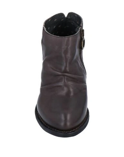 Shop Fiorentini + Baker Ankle Boots In Dark Brown
