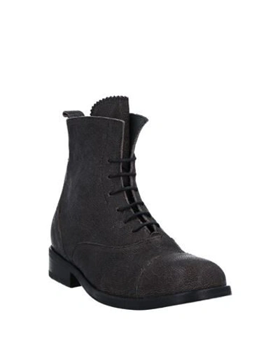 Shop Fiorentini + Baker Ankle Boots In Dark Brown