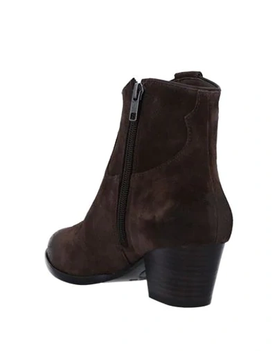 Shop Ash Woman Ankle Boots Cocoa Size 7 Leather In Brown