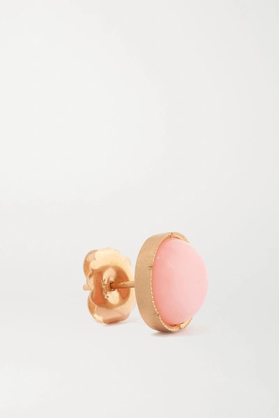 Shop Irene Neuwirth 18-karat Rose Gold Opal Earrings