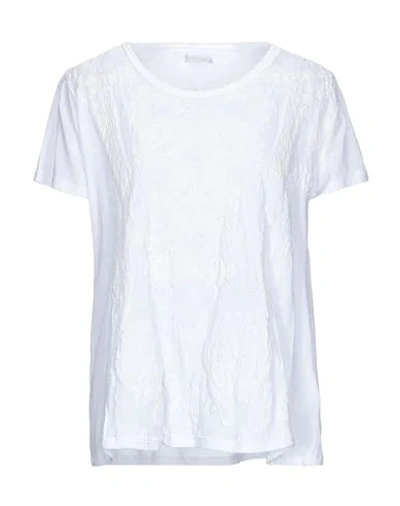 Shop Archivio B T-shirts In White