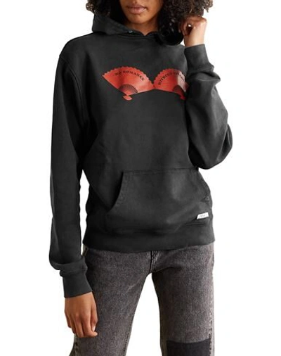 Shop Blouse Woman Sweatshirt Black Size S Organic Cotton, Polyamide