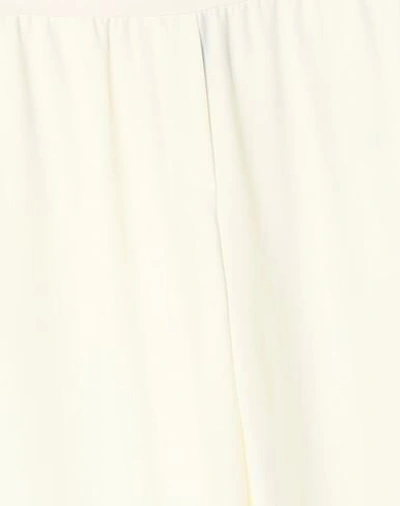 Manila Grace Cropped Pants In Ivory