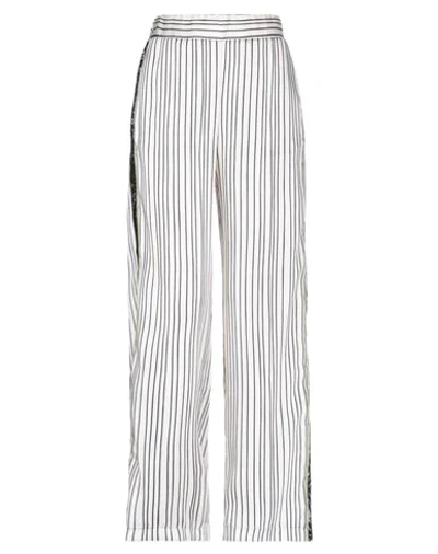 Shop Ferrante Woman Pants Ivory Size 6 Polyester In White