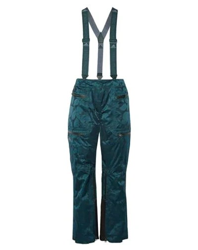 Shop Adidas By Stella Mccartney Ski Pants In Dark Green